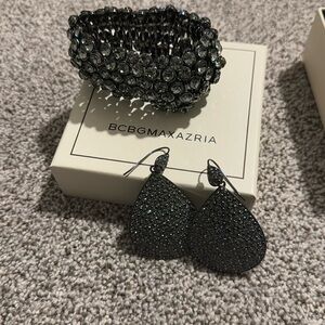 Bcbg stretch bracelet and earrings